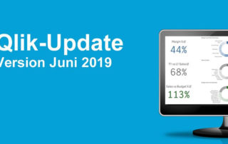 Ein Bildschirm der das Qlik Update Version Juni 2019 zeigt